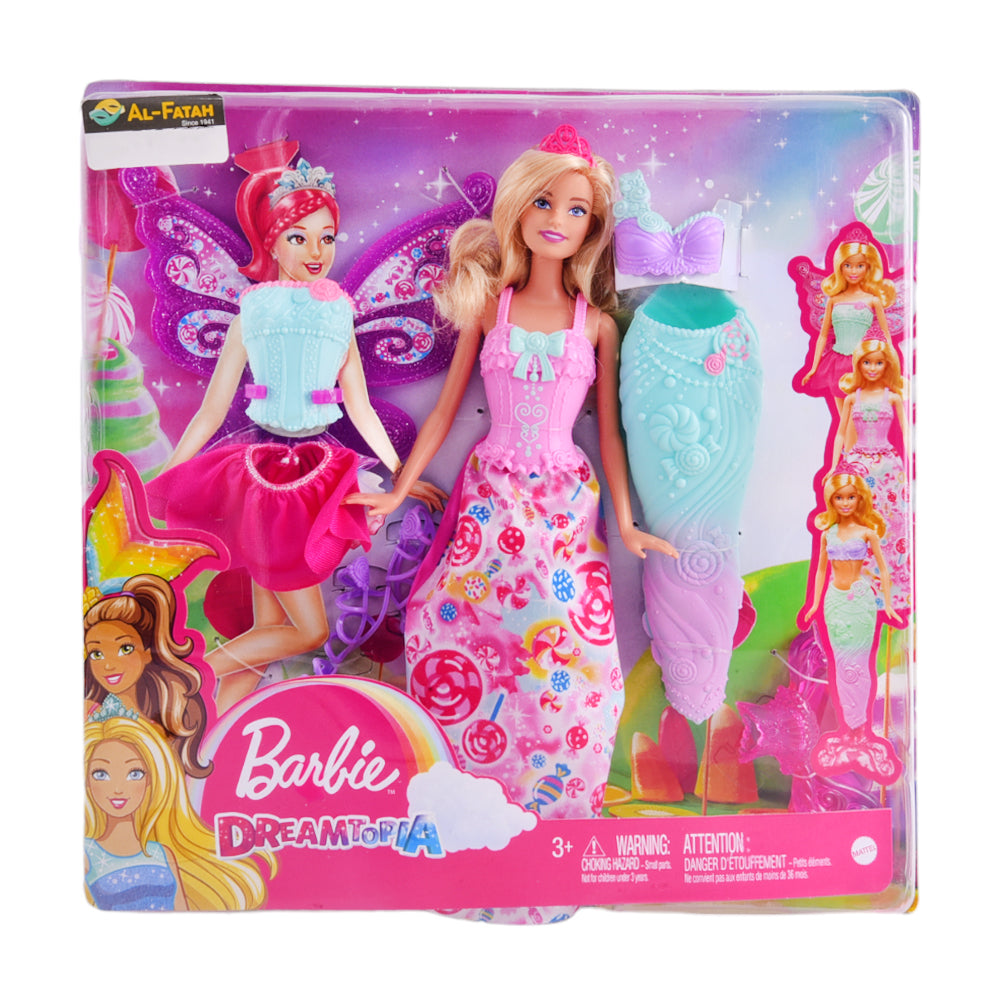 DHC39 BARBIE DOLL FAIRYTALE DRESS UP BASIC