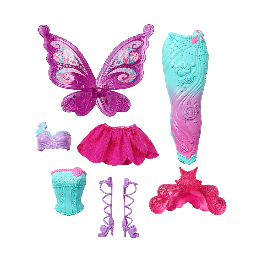 DHC39 BARBIE DOLL FAIRYTALE DRESS UP BASIC