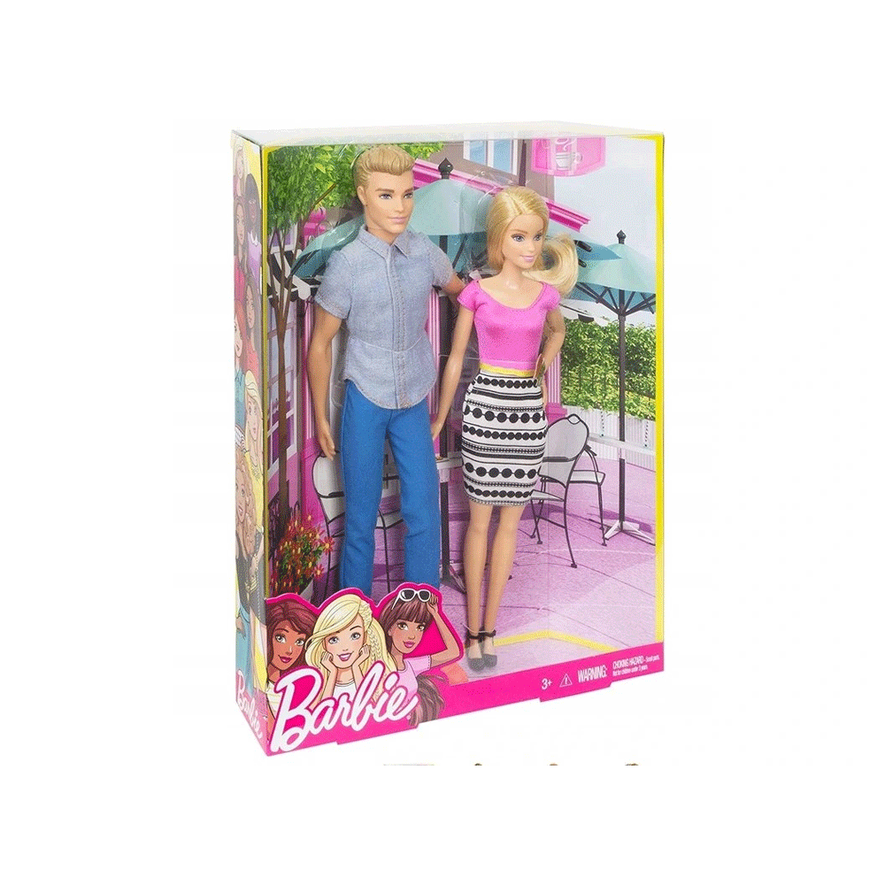 DLH76 BARBIE AND KEN DOLL BASIC