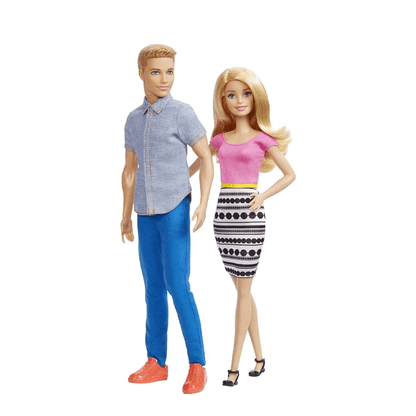 DLH76 BARBIE AND KEN DOLL BASIC