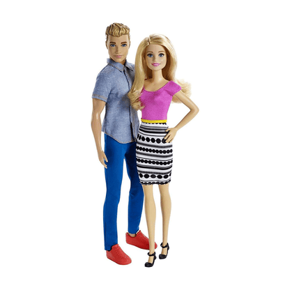 DLH76 BARBIE AND KEN DOLL BASIC