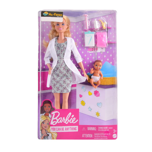 GVK03 BARBIE DOCTOR DOLL A.I