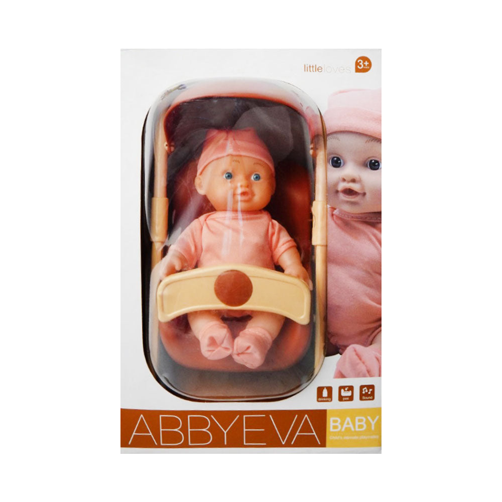 YL338-1 LITTLE LOVES DOLL WITH STROLLER