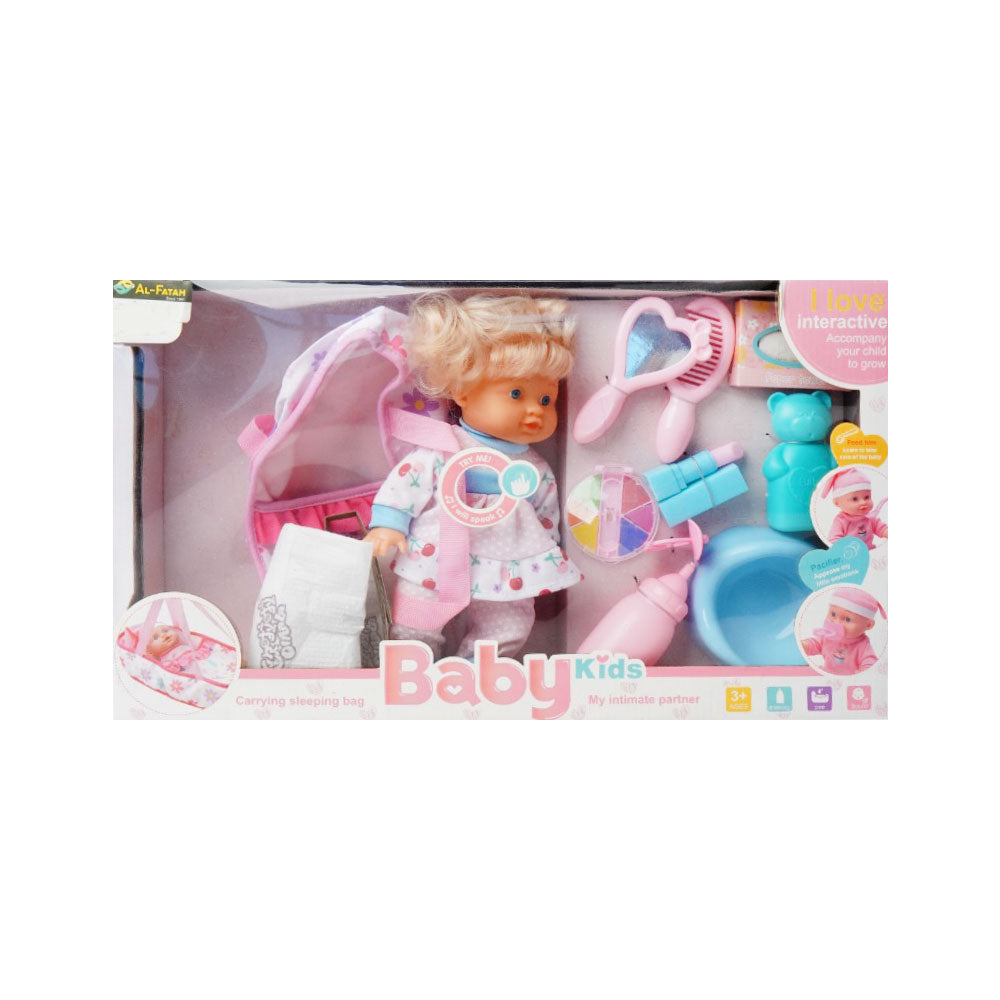 YL346A-9 KIDS BABY DOLL WITH ACC