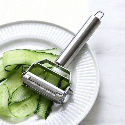 2-in-1 Vegetable Peeler & Julienne Cutter – 304 Stainless Steel