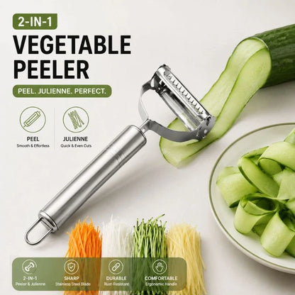 Multi-Function Vegetable Slicer, Peeler & Chopper Set