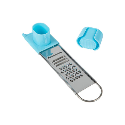 Manual Garlic Grater with Finger-Protection Holder