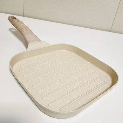 Non Stick Grill Frying Pan for Steak Breakfast & Everyday Cooking