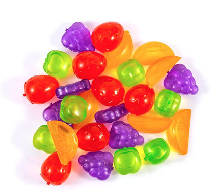 9-Piece Reusable Fruit-Shaped Ice Cubes Set