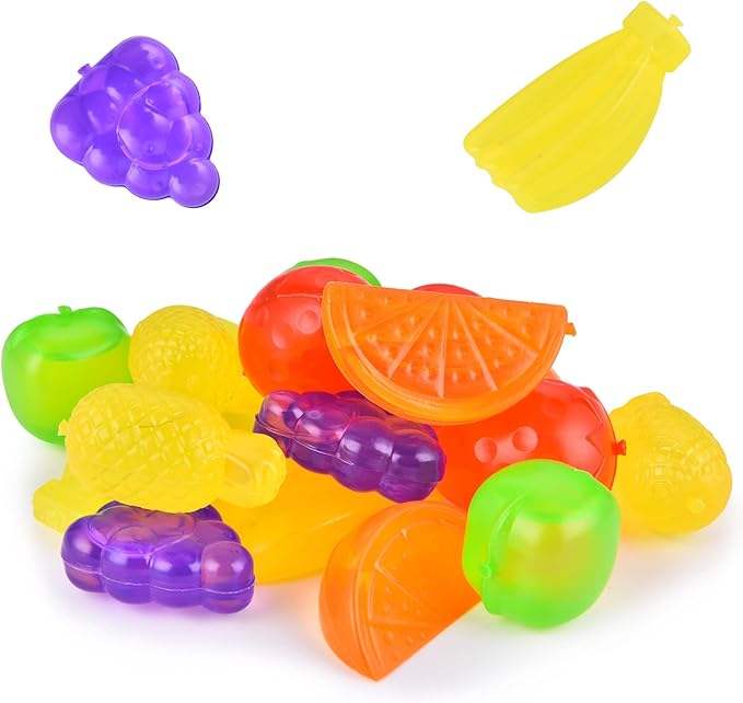 9-Piece Reusable Fruit-Shaped Ice Cubes Set