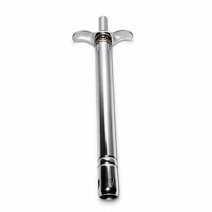 Stainless Steel Gas Stove Lighter - Piezo Spark Ignition, No Battery Needed