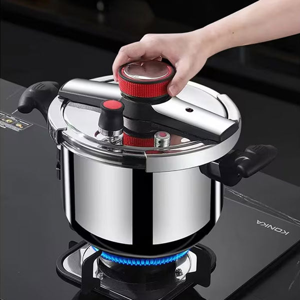 Stainless Steel Pressure Cooker with Safety Lock (11L)