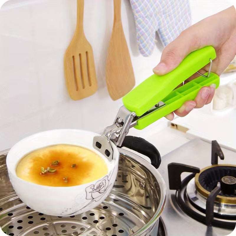 Stainless Steel Bowl & Plate Clip Holder