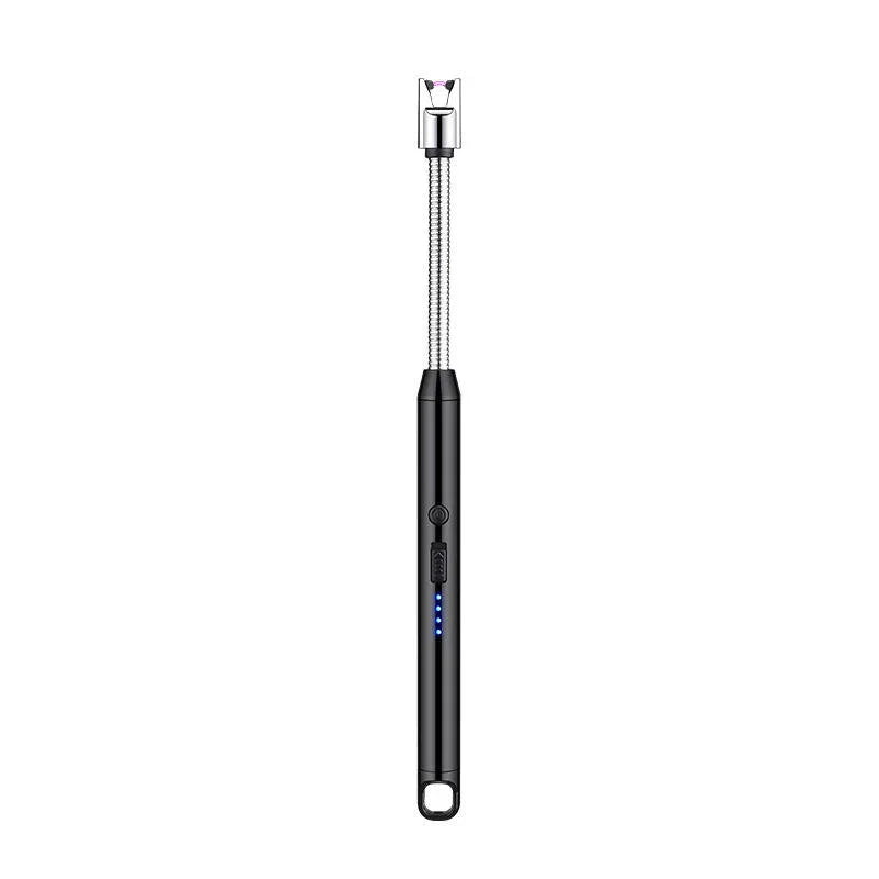 USB Rechargeable Electric Metal Lighter – Windproof, Flameless & Durable