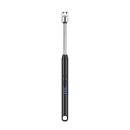 USB Rechargeable Electric Metal Lighter – Windproof, Flameless & Durable